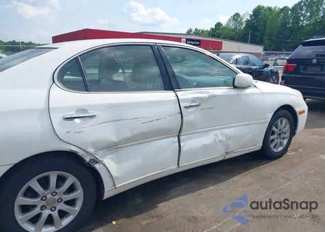 2003 Lexus Es 300 from USA, damaged, VIN JTHBF30G330126524